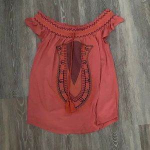 Never worn corral bohemian top